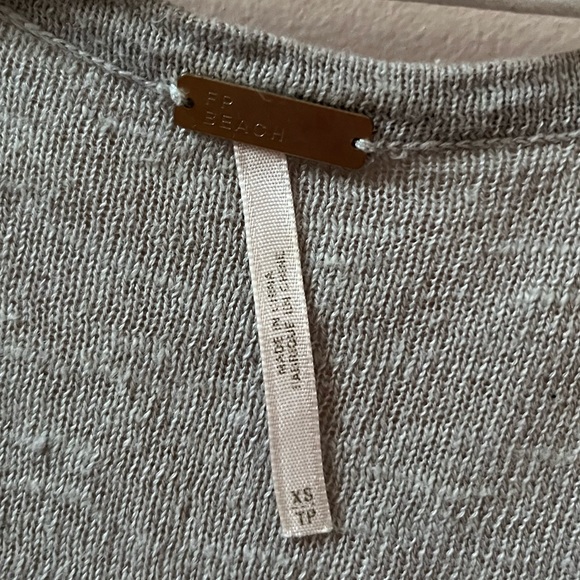 Free People Beach Long Sleeve Top - Picture 3 of 3